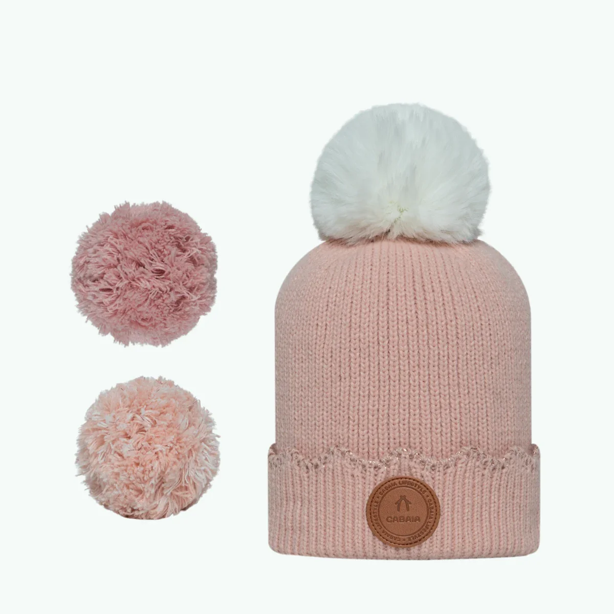 Bonnet Apple Rose Rose Polaire