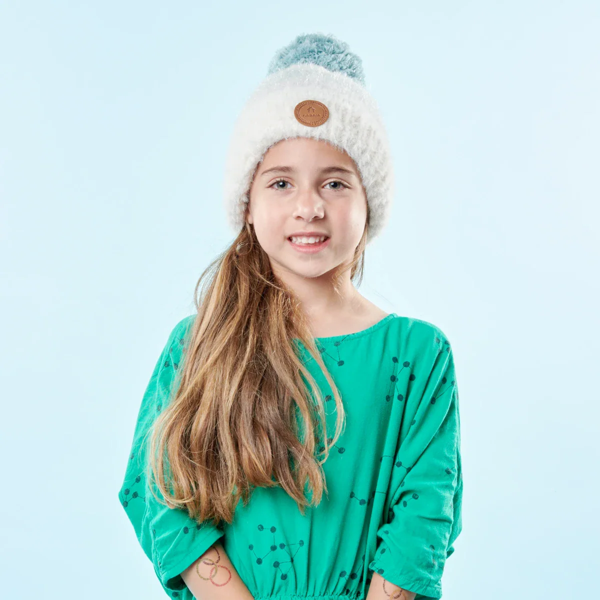 Bonnet Olaf Blanc Polaire - Image 2