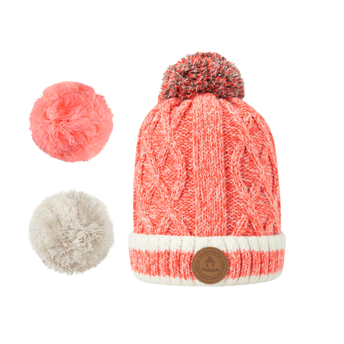 Bonnet Jus de Pomme Coral Enfant - Polaire