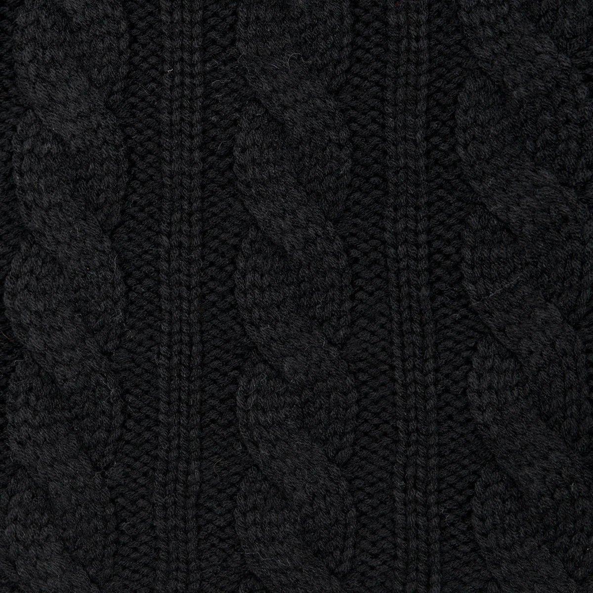 Écharpe Creamy Gin Noir - Image 3