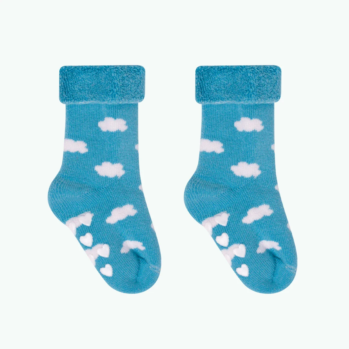 Chaussettes Dans les nuages - Pack de chaussettes bébé - Bleu - Image 4
