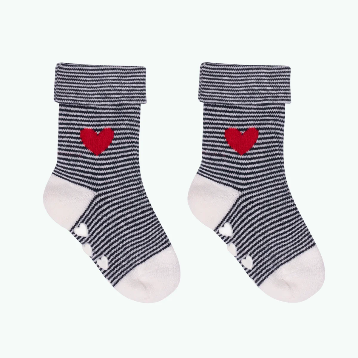 Chaussettes Petit Coeur - Pack de chaussettes bébé - Image 4