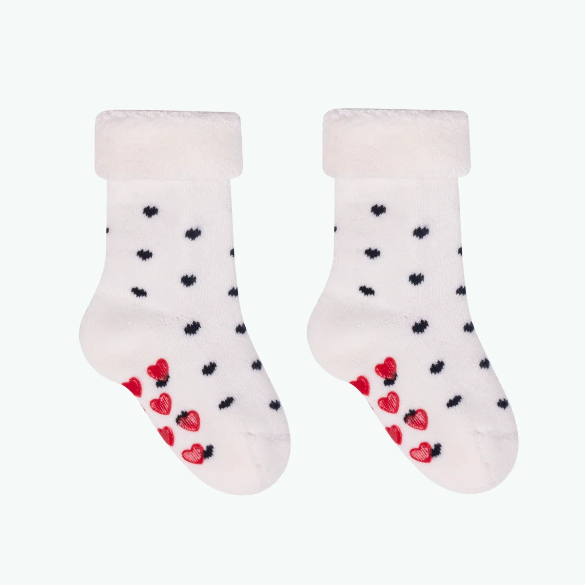 Chaussettes Petit Coeur - Pack de chaussettes bébé - Image 5
