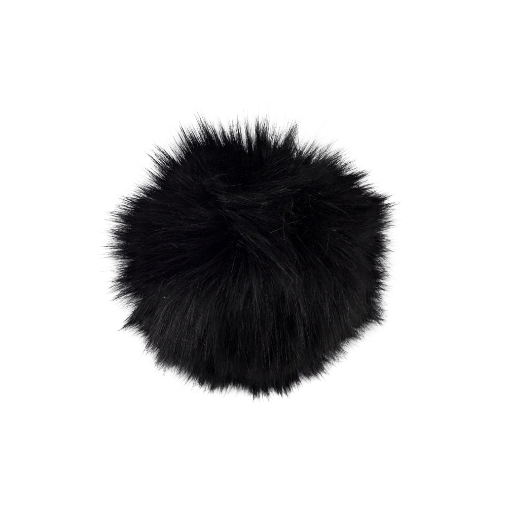 Pompon Black Fur