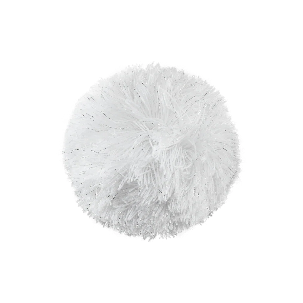 Pompon Silver/White Lurex