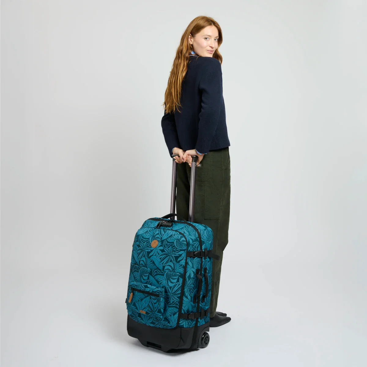 Valise souple 2 roues medium El Cotillo - Image 2