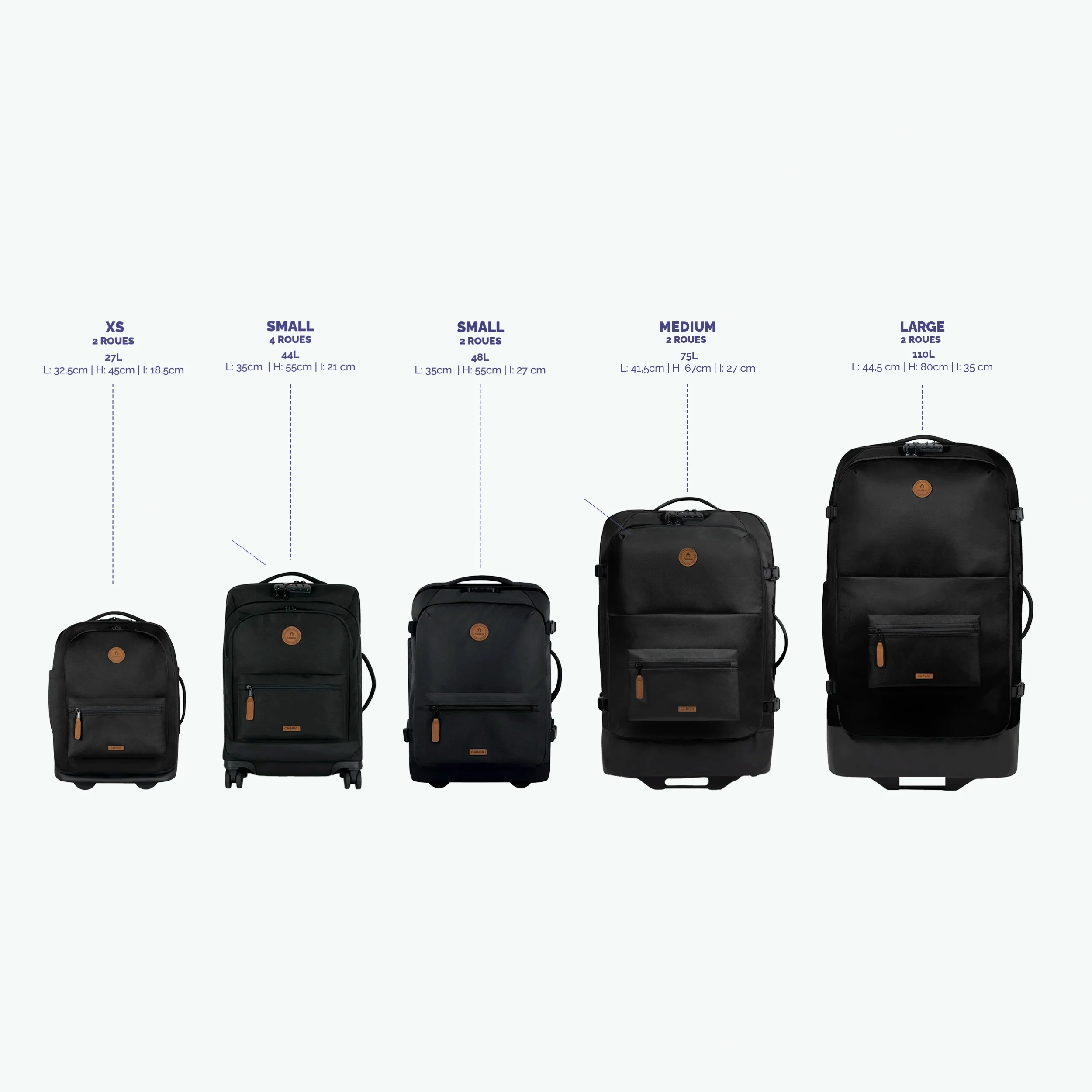 Valise souple 2 roues Medium Sibiu - Image 10